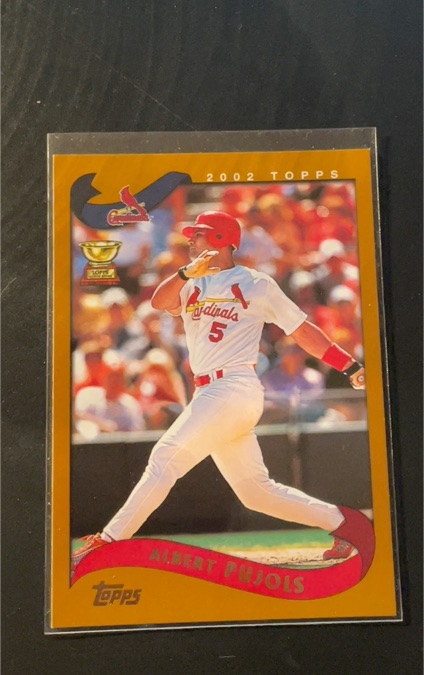 2002 Topps #160 Albert Pujols — front