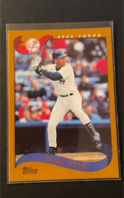 2002 Topps #75 Derek Jeter — front