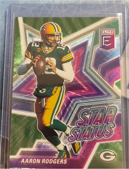 2021 Panini Donruss Elite #SS4 Aaron Rodgers Star Status — front