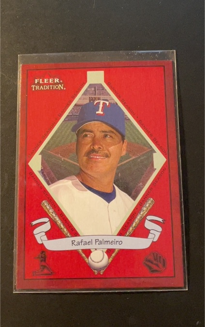 2002 Fleer Tradition #494 Rafael Palmeiro — front