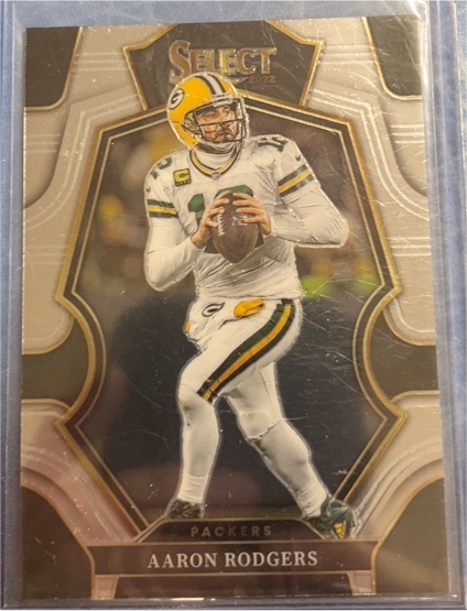 2022 Panini Select #136 Aaron Rodgers — front