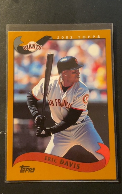 2002 Topps #26 Eric Davis — front