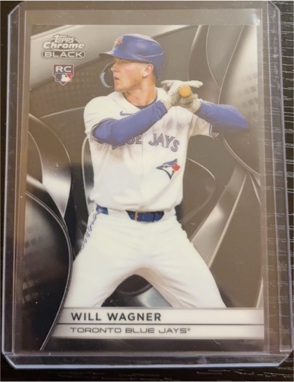 2025 Topps Chrome Black #71 Will Wagner — front