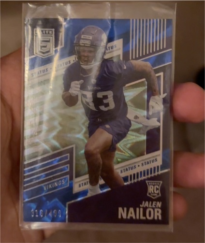 2022 Panini Donruss Elite #173 Jalen Nailor — front