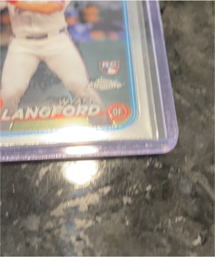 2024 Topps Chrome #122 Wyatt Langford Rookie RC — front