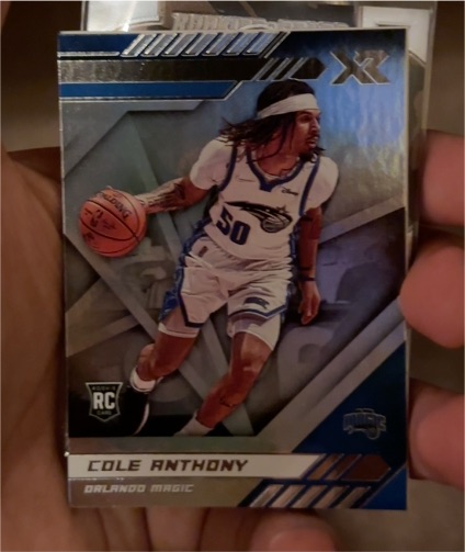 2020-21 Panini Chronicles XR #280 Cole Anthony — front