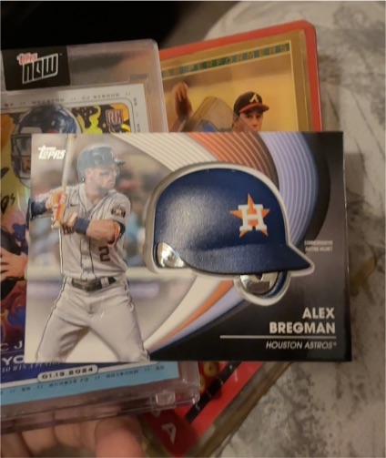 2022 Topps Series 2 #BH-AB Alex Bregman Commemorative Batting Helmet — front
