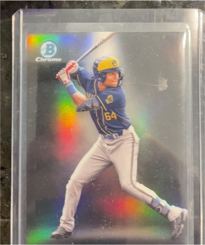2023 Bowman Chrome Bowman Spotlight #BS-11 Jackson Chourio — front