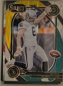 2024 Panini Select #203 AJ Cole — front