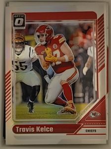 2024 Donruss Optic #98 Travis Kelce — front