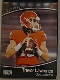2021 SAGE Premier Draft #180 Trevor Lawrence — front