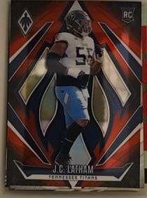 2024 Panini Phoenix #184 J.C. Latham — front