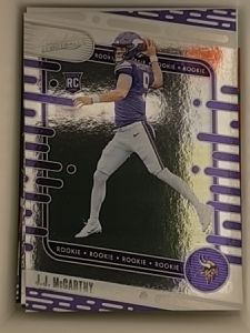 2024 Panini Absolute #110 J.J. McCarthy — front