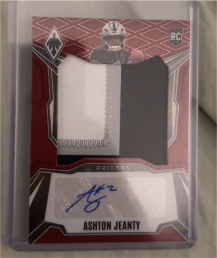 2025 Panini Phoenix #RPS-AJY Ashton Jeanty — front