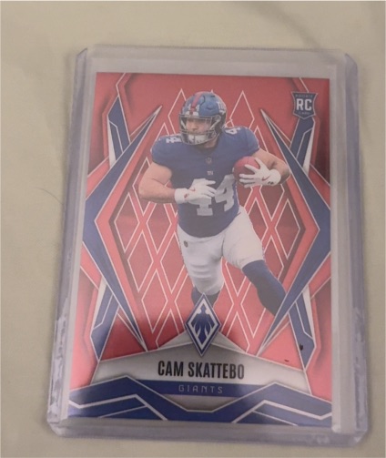 2025 Panini Phoenix #168 Cam Skattebo — front