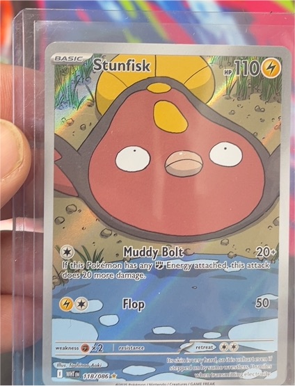 2025 Pokémon Scarlet & Violet #118 Stunfisk — front