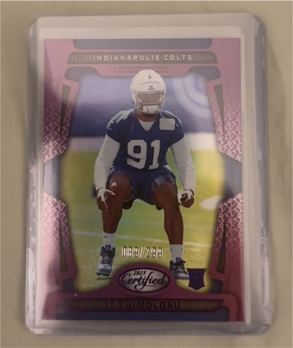 2025 Panini Certified #91 Tariq Woolen — front