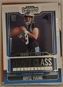 2023 Panini Contenders #3 Bryce Young Draft Class Contenders — front