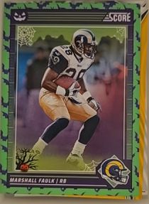 2024 Panini Score-A-Treat #294 Marshall Faulk Green Bats — front
