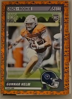 2025 Score #99 Gunnar Helm — front