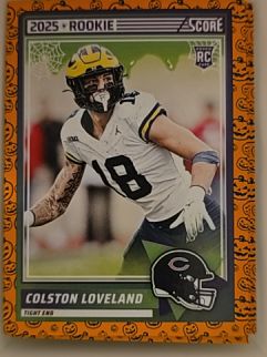 2025 Panini Score-A-Treat #31 Colston Loveland — front