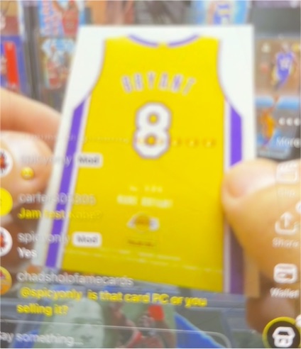 2020 Panini #8 Kobe Bryant — front
