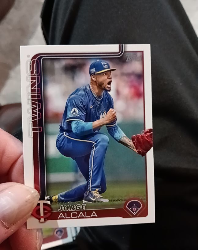 2025 Topps Series 1 #336 Jorge Alcala — front