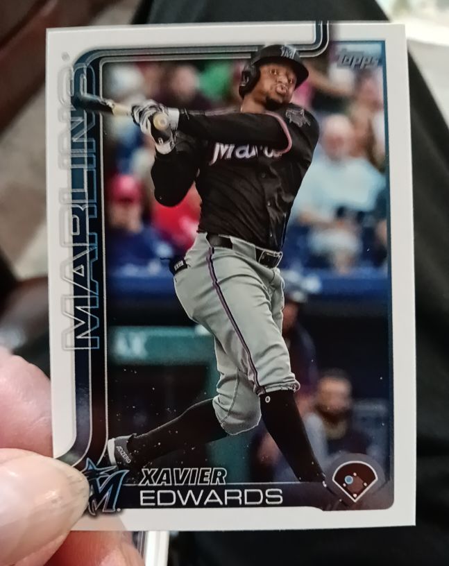 2025 Topps Series 1 #258 Xavier Edwards — front