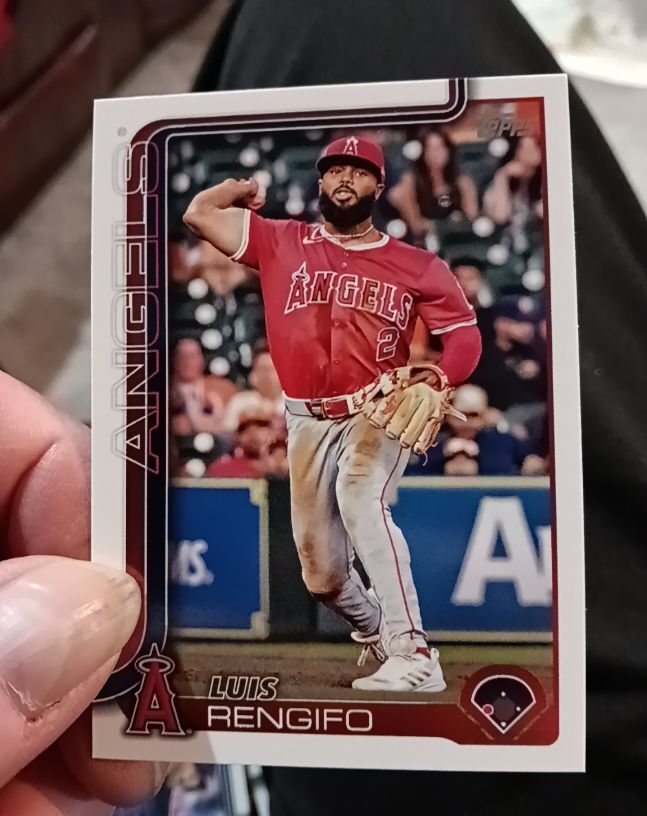 2025 Topps Series 1 #152 Luis Rengifo — front