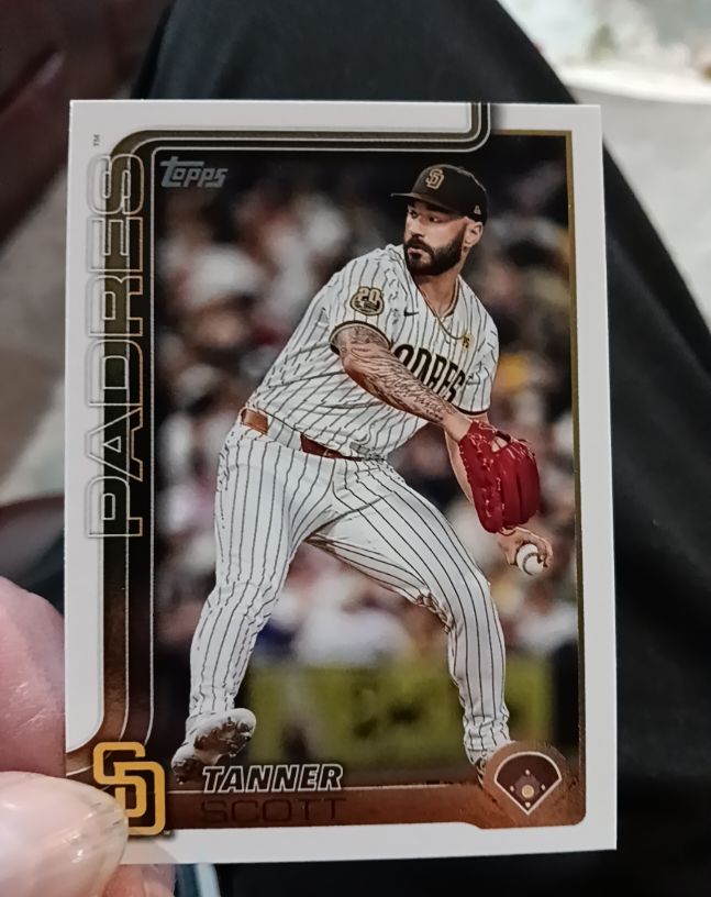 2025 Topps Series 1 #162 Tanner Scott — front