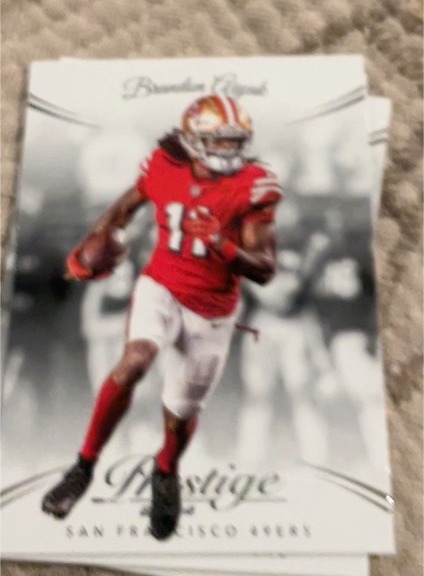 2024 Panini Prestige #258 Brandon Aiyuk — front
