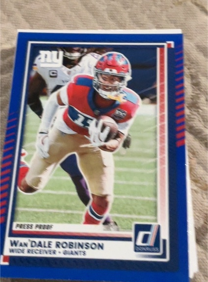 2025 Panini Donruss #246 Wan'Dale Robinson — front