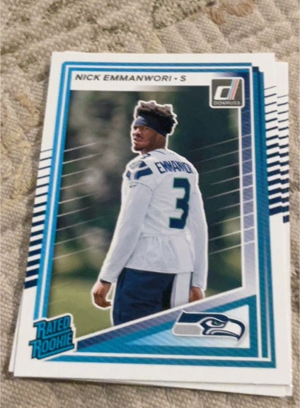 2025 Donruss #348 Nick Emmanwori — front
