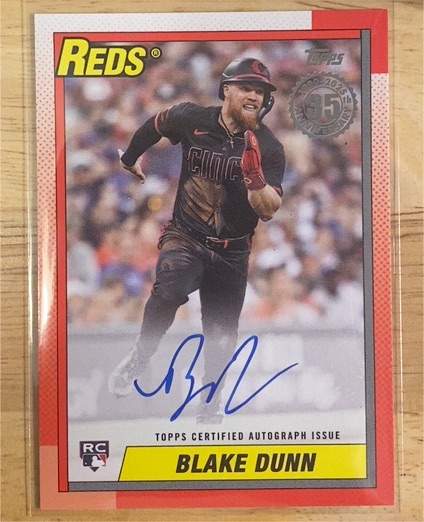2025 Topps Update 1990 Topps #90A-BD Blake Dunn — front