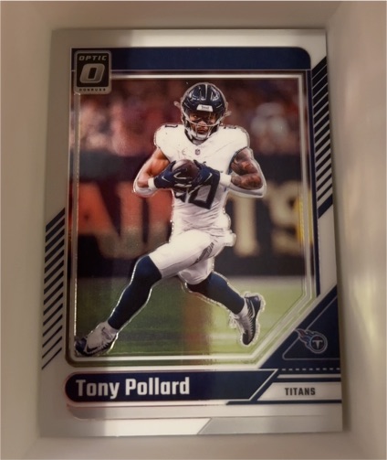 2024 Donruss Optic #190 Tony Pollard — front