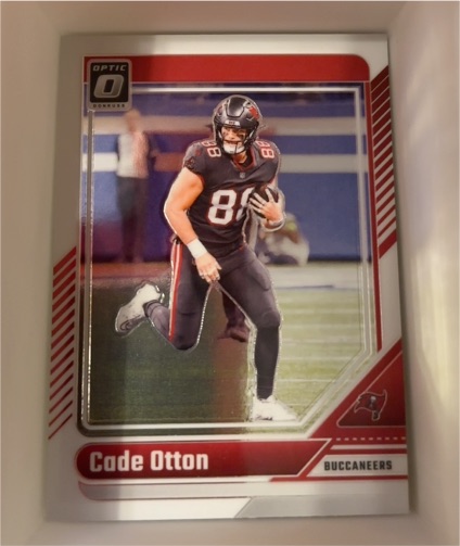 2024 Donruss Optic #185 Cade Otton — front