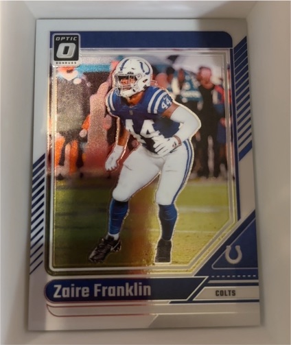 2024 Panini Donruss Optic #87 Zaire Franklin — front
