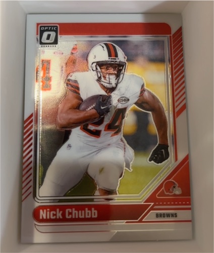 2024 Donruss Optic #45 Nick Chubb — front