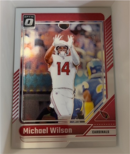 2024 Panini Donruss Optic #3 Michael Wilson — front
