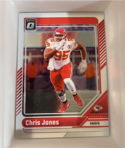 2024 Donruss Optic #95 Chris Jones — front