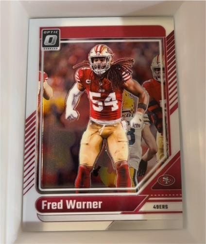 2024 Donruss Optic #175 Fred Warner — front