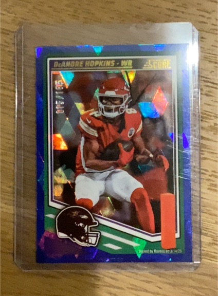 2025 Panini Score #133 DeAndre Hopkins — front