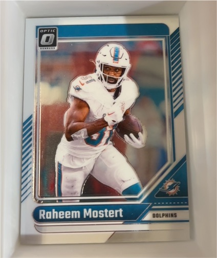 2024 Panini Donruss Optic #121 Raheem Mostert — front