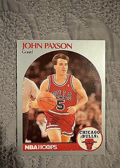 1990 NBA Hoops #67 John Paxson — front