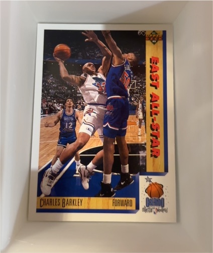 1991-92 Upper Deck #454 Charles Barkley East All-Star — front