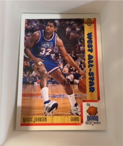 1991-92 Upper Deck #464 Magic Johnson — front