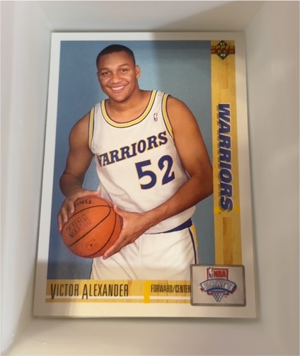1991-92 Upper Deck #10 Victor Alexander — front