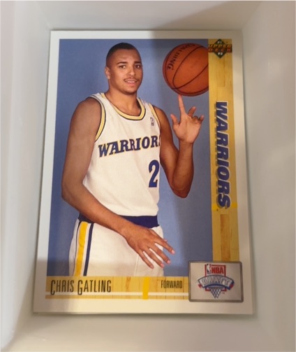 1991-92 Upper Deck #9 Chris Gatling — front