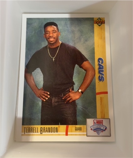 1991-92 Upper Deck #6 Terrell Brandon — front