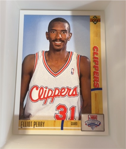 1991-92 Upper Deck #18 Elliot Perry — front